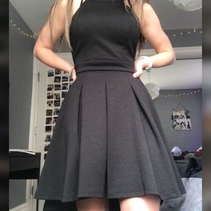 black hoco dress from windsor